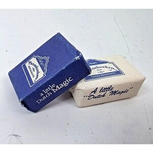 Vtg Pannekoeken Set of 2 Unused Advertising Domino Sugar Cube Retro Restaurant